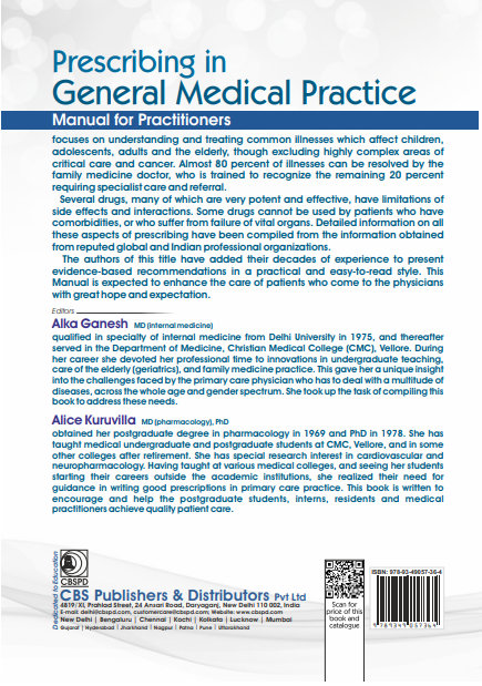 Prescribing in general medical practice: manual for practitioners
