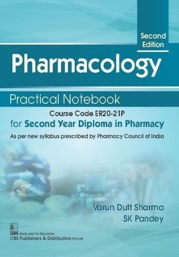 Pharmacology practical notebook for second year diploma in pharmacy