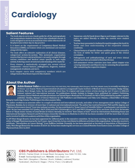 Medicine- cardiology (as per the competency-based medical education curriculum (nmc) for the indian medical graduates