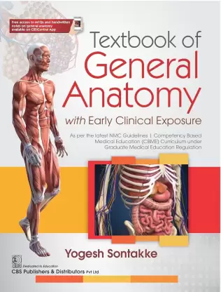 Textbook of general anatomy with early clinical exposure