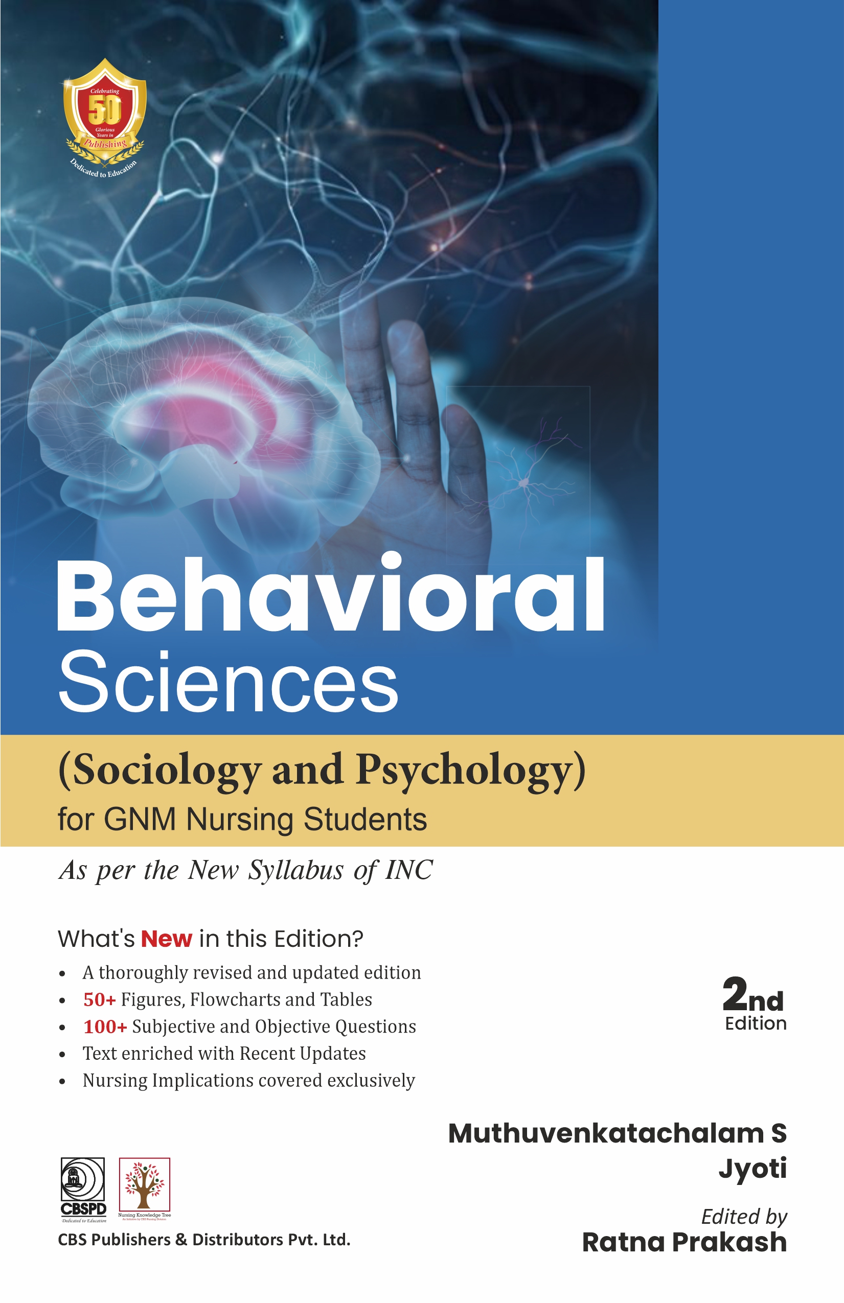 Behavioral sciences (sociology and psychology) for gnm nursing