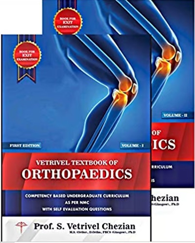 Vetrivel textbook of orthopaedics 2 vol set volume 3 free through qr code