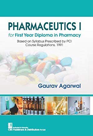 Pharmaceutics i for first year diploma in pharmacy