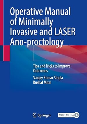 Operative manual of minimally invasive and laser ano-proctology: tips and tricks to improve outcomes
