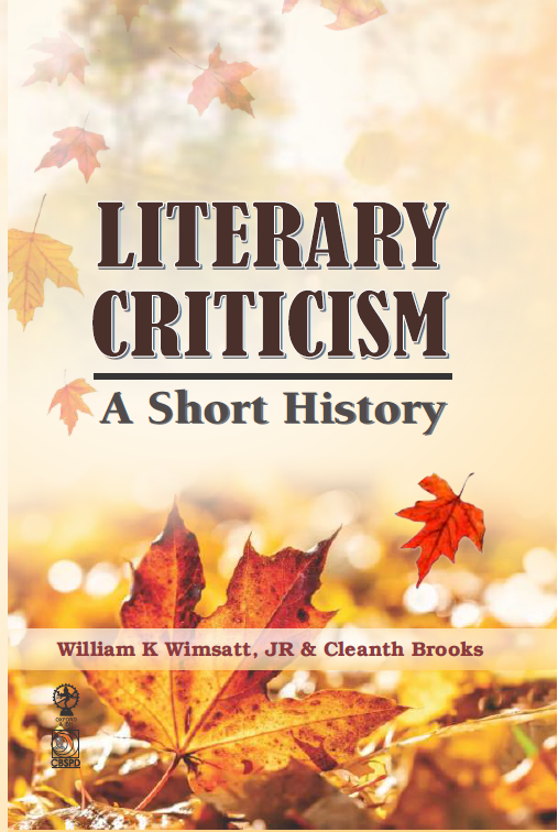 Literary criticism: a short history