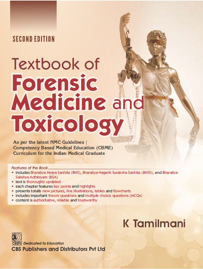 Textbook of forensic medicine and toxicology, 2/e