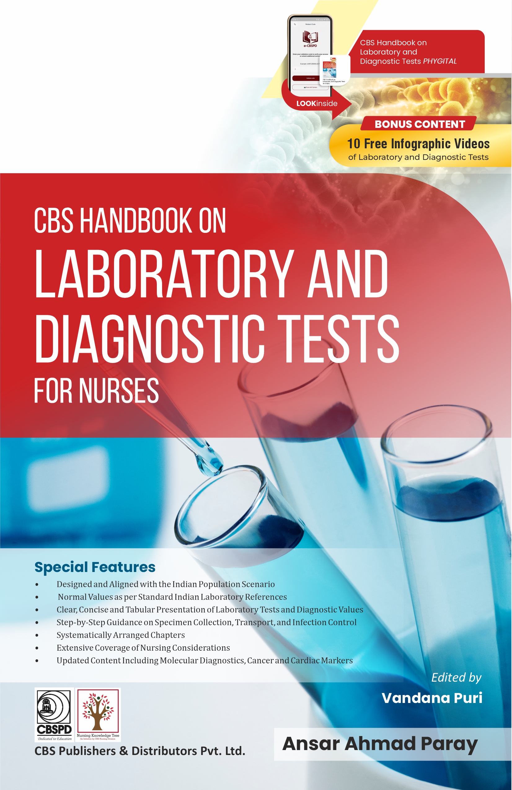 Cbs handbook on laboratory and diagnostic tests for nurses