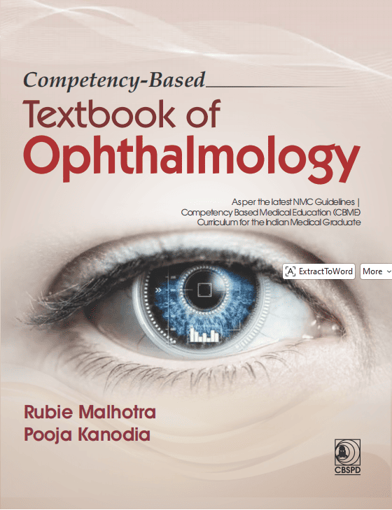 Competency-based textbook of ophthalmology