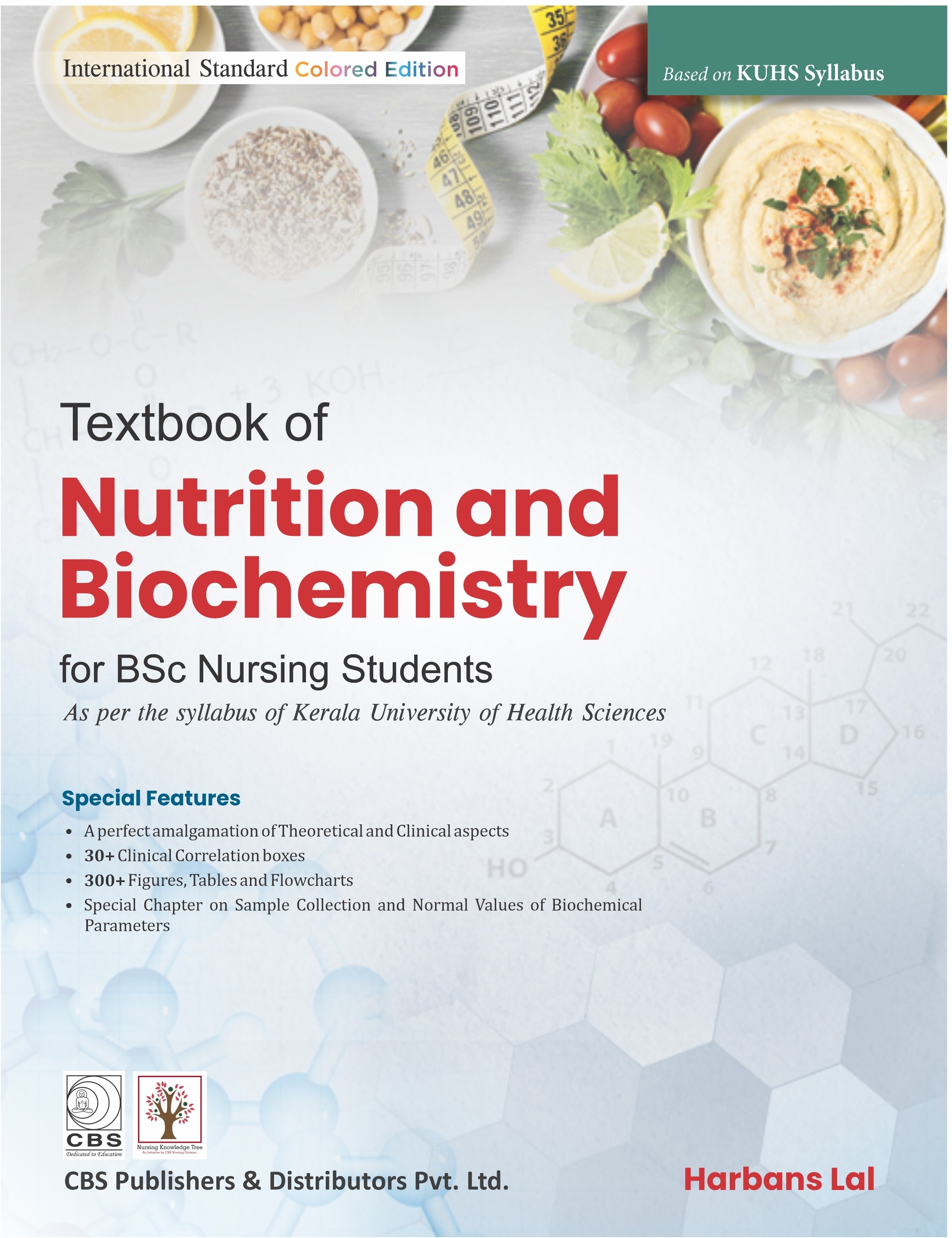 Textbook of nutrition and biochemistry for bsc nursing students (based on kuhs)
