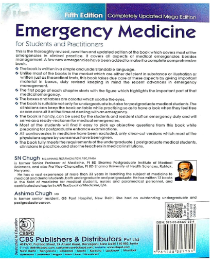 Emergency medicine for students and practitioners
