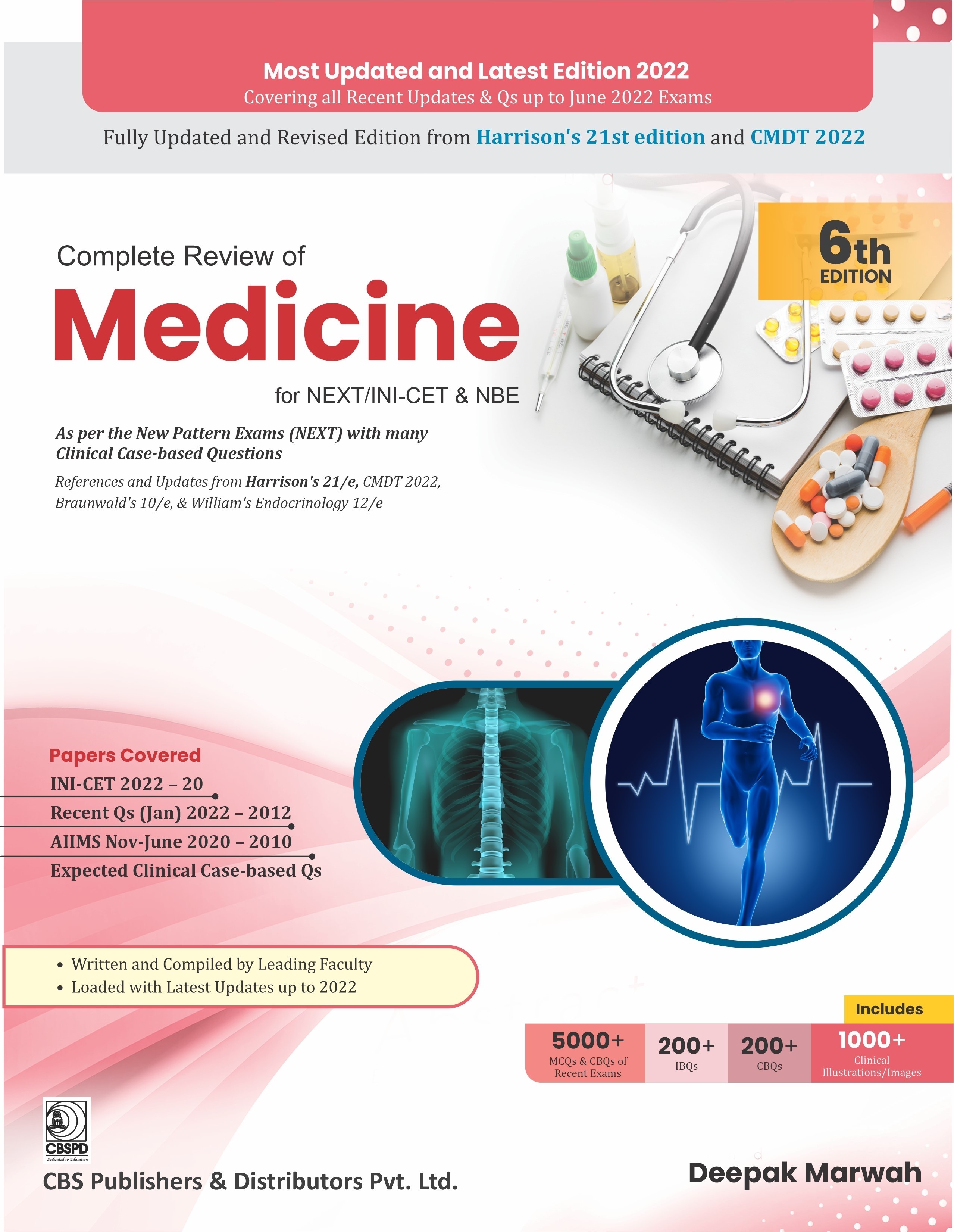 Complete review of medicine for next/ini-cet & nbe