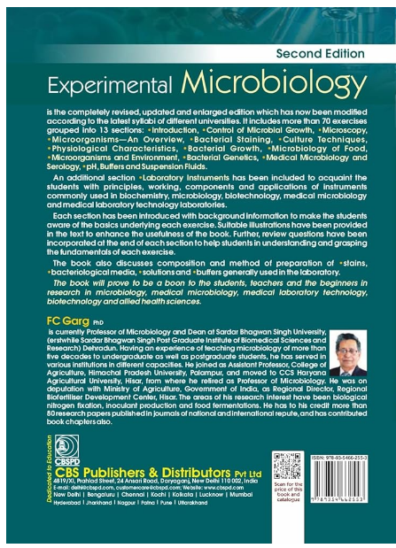 Experimental microbiology