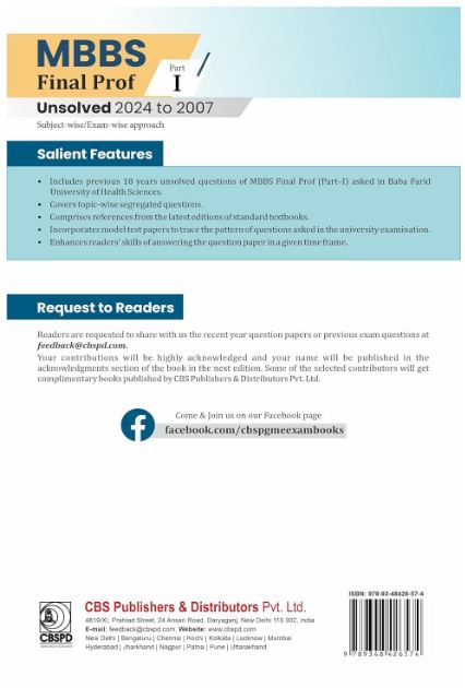 Mbbs final prof part i unsolved 2024-2007