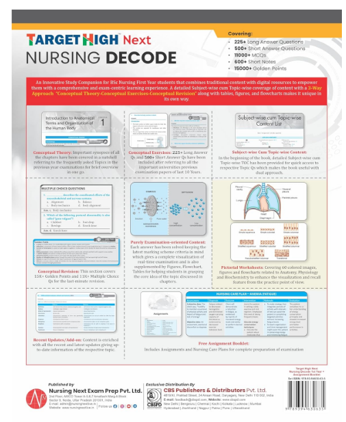 Target high next nursing decode first year