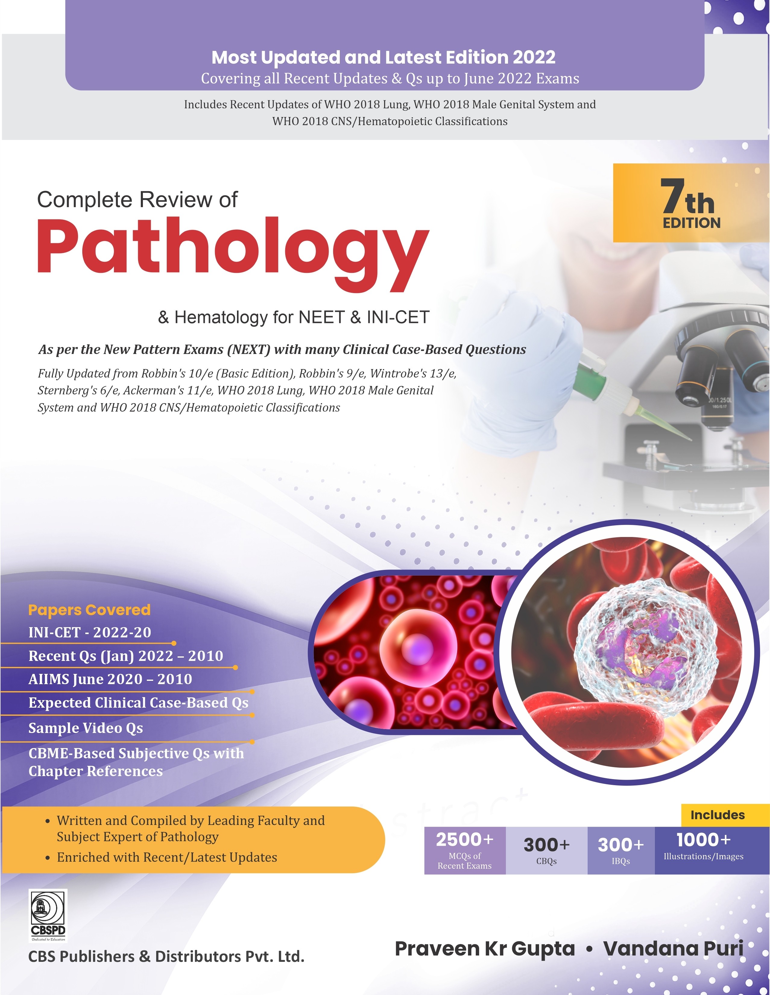 Complete review of pathology & hematology for neet & ini-cet