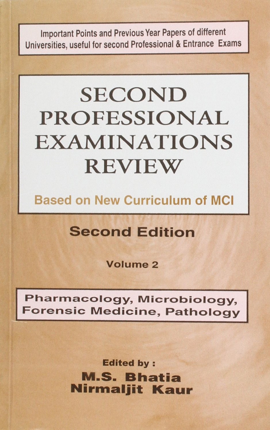 Second professional examination review, 2e, vol 2