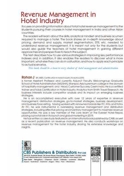 Revenue management in hotel  industry