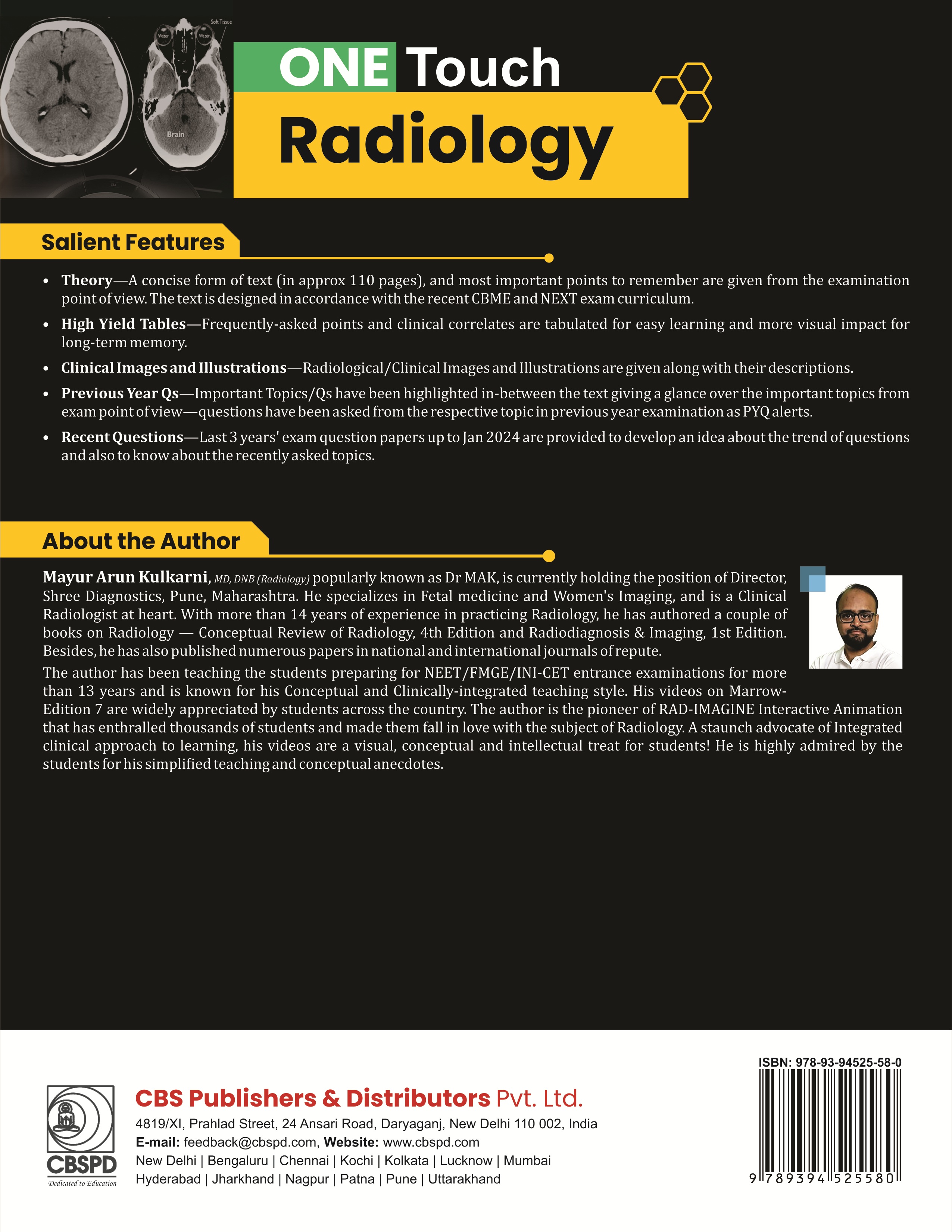 One touch radiology