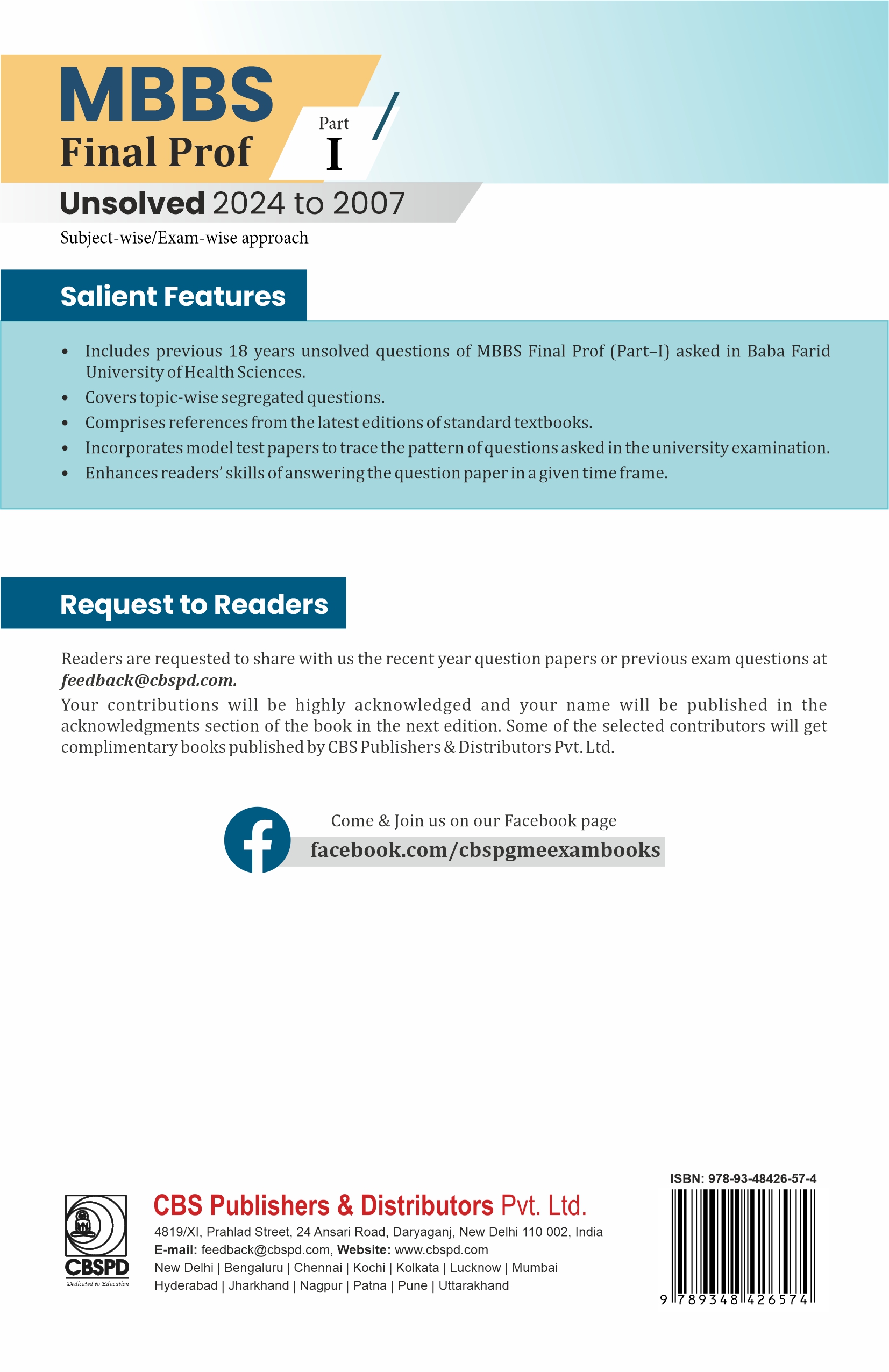 Mbbs final prof part i unsolved 2024-2007