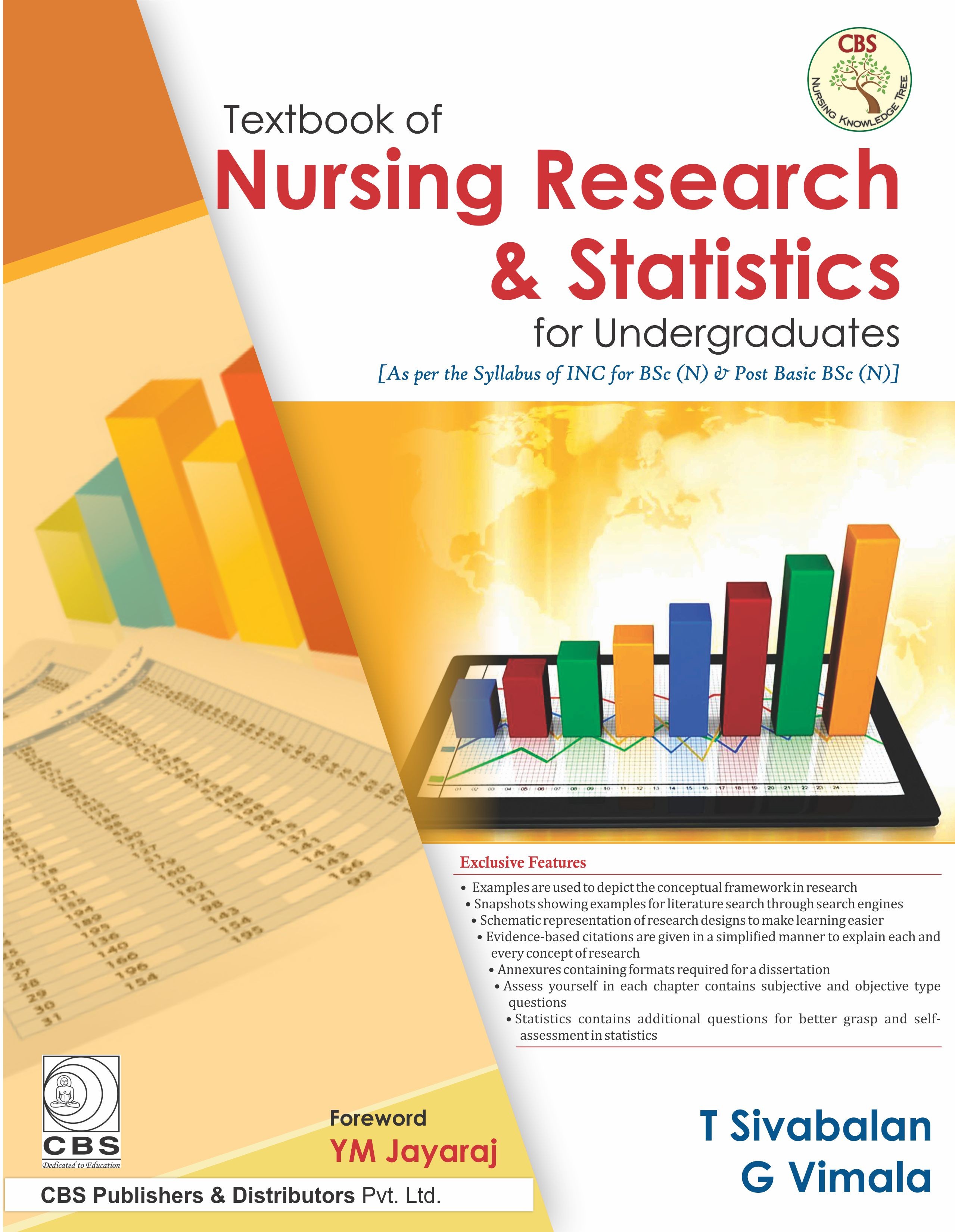 Textbook of nursing research & statistics for undergraduate