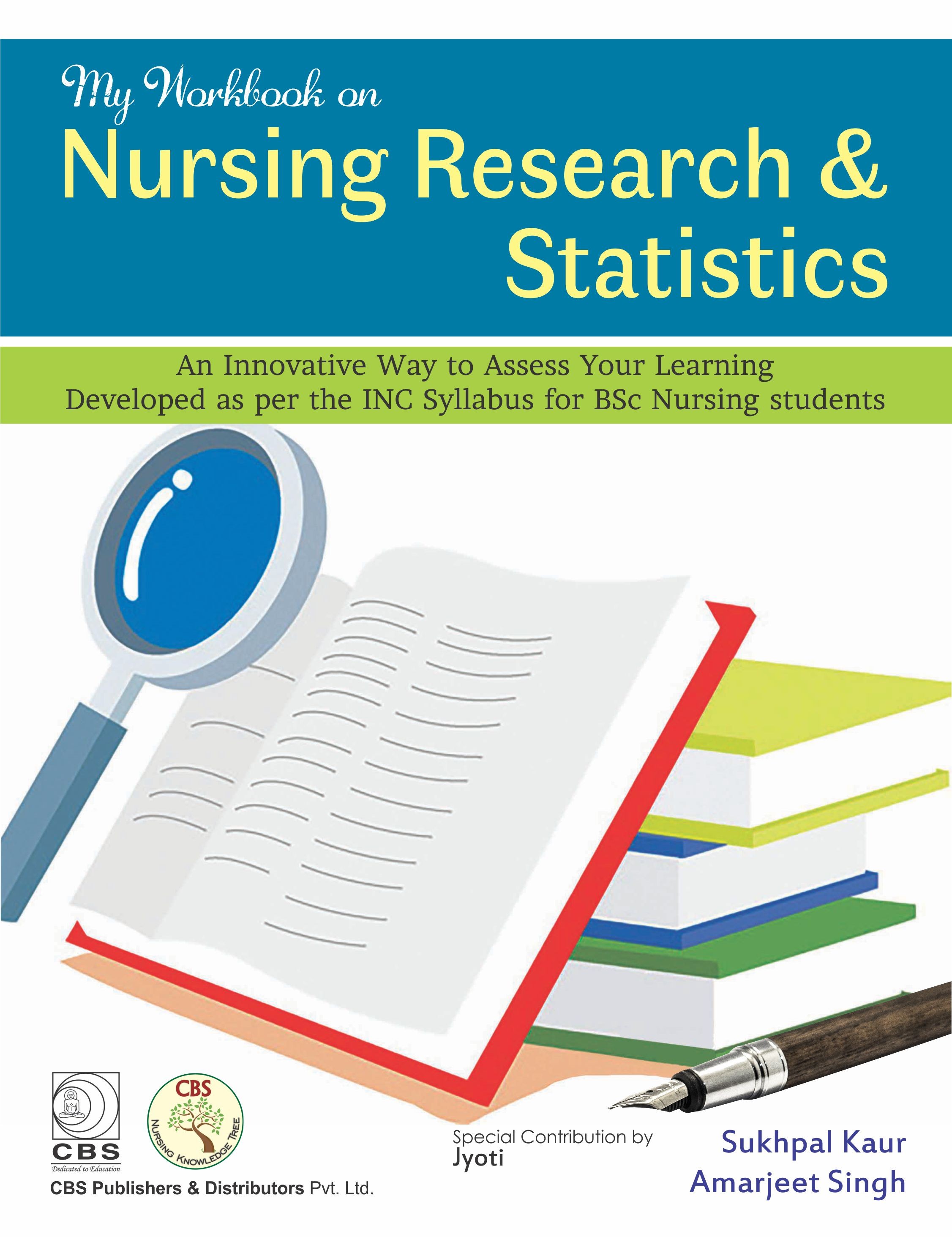 My workbook on nursing research & statistics