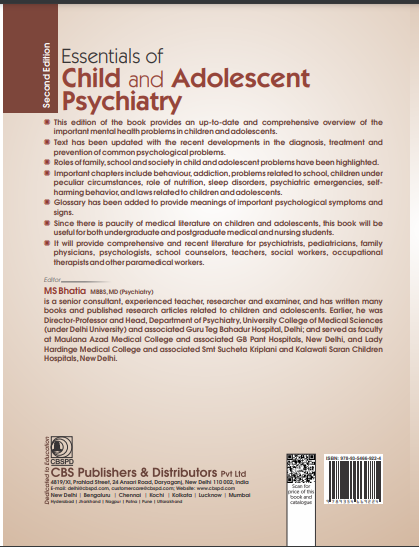 Essentials of child and adolescent psychiatry