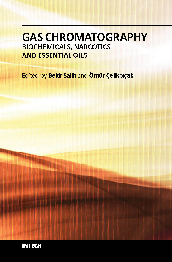 Gas chromatography biochemicals narcotics and essential oils (hb 2016)