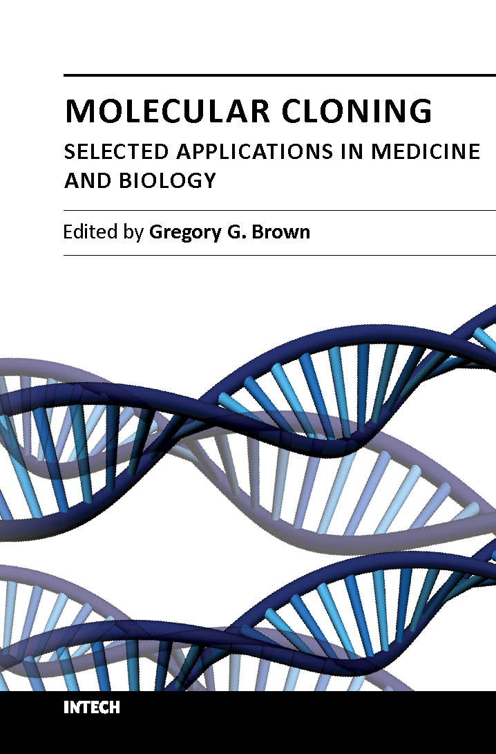 Molecular cloning: selected applications in medicine and biology (hb 2014)