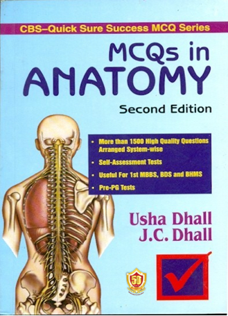 Mcqs in anatomy- cbs-quick sure success mcq series