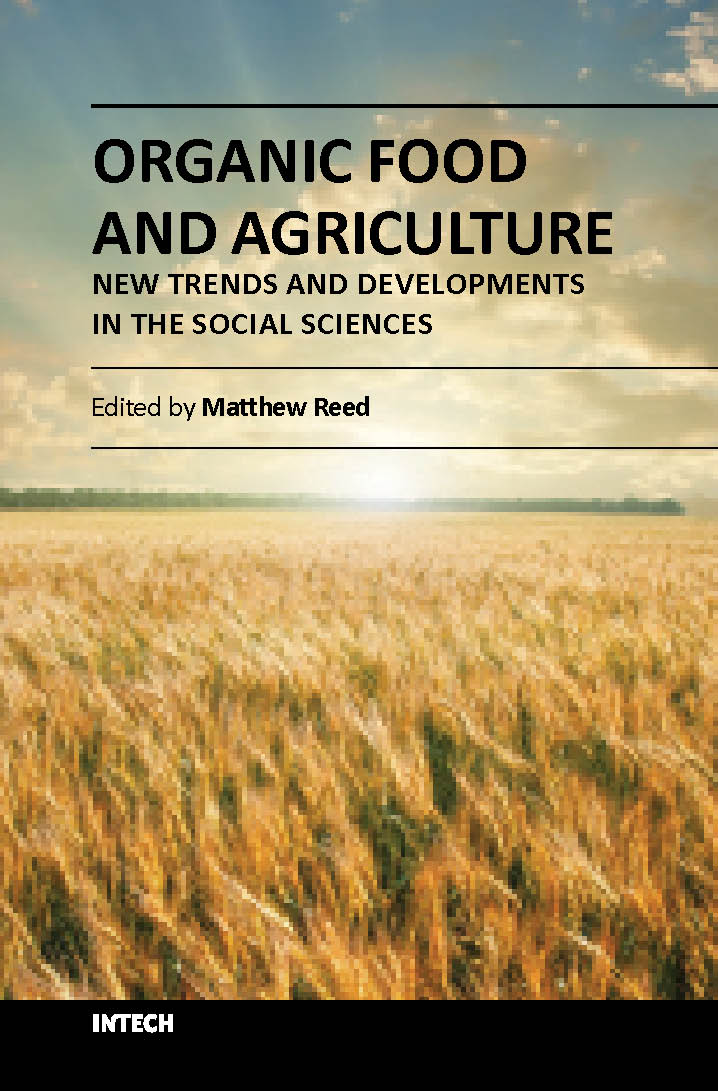 Organic food and agriculture new trends and developments in the social sciences (hb 2017)