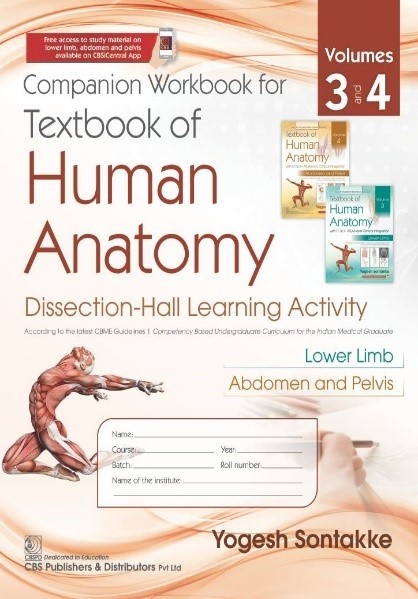 Companion workbook for textbook of human anatomy, volumes 3 and 4 dissection-hall learning activity