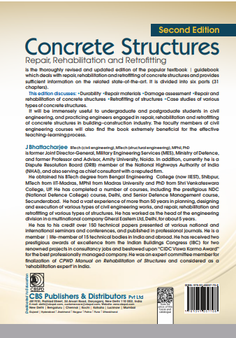 Concrete structures repair, rehabilitation and retrofitting