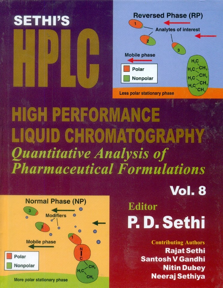 Sethi`s high performance liquid chromatography: quantitative analysis of pharmaceutical formulations vol.8