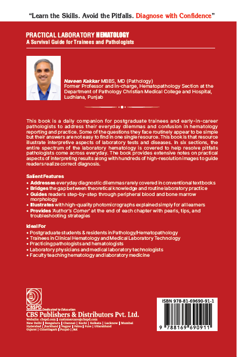 Practical laboratory hematology: a survival guide for trainees and pathologists