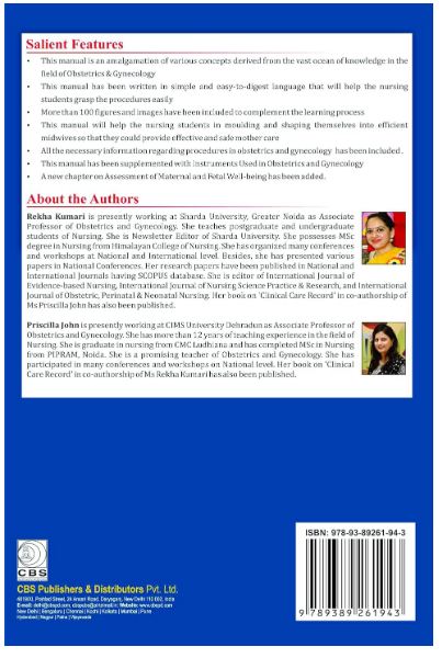 Procedure manual for midwifery