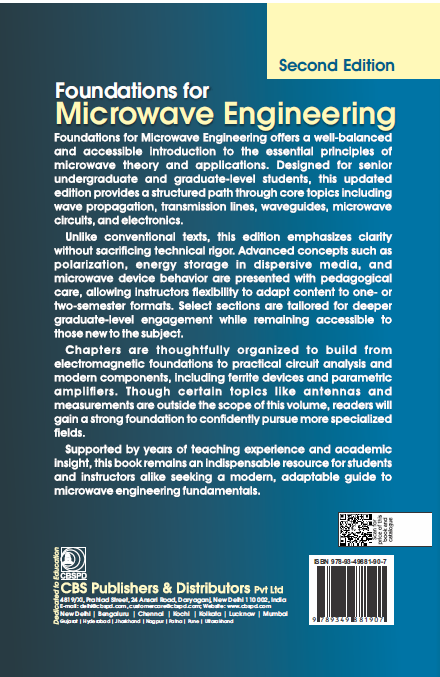 Foundations for microwave engineering