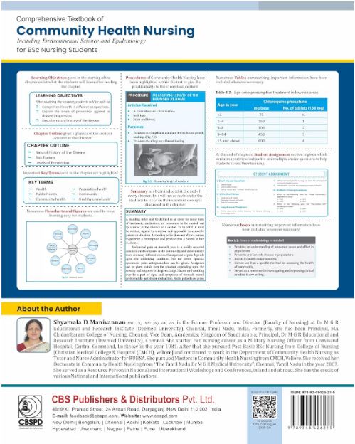 Comprehensive textbook of community health nursing for bsc nursing students