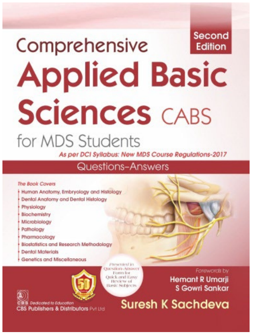 Comprehensive applied basic sciences cabs, second edition for mds students 