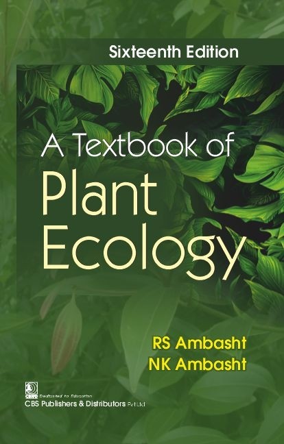 A textbook of plant ecology 16th edition