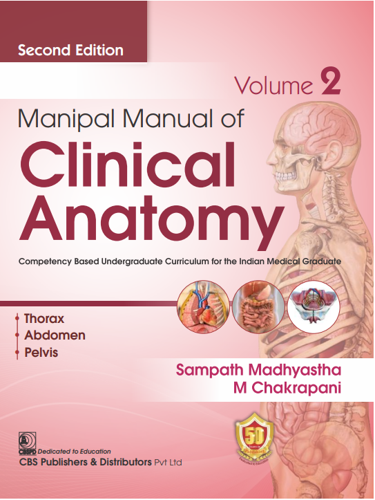 Manipal manual of clinical anatomy (vol. 2)