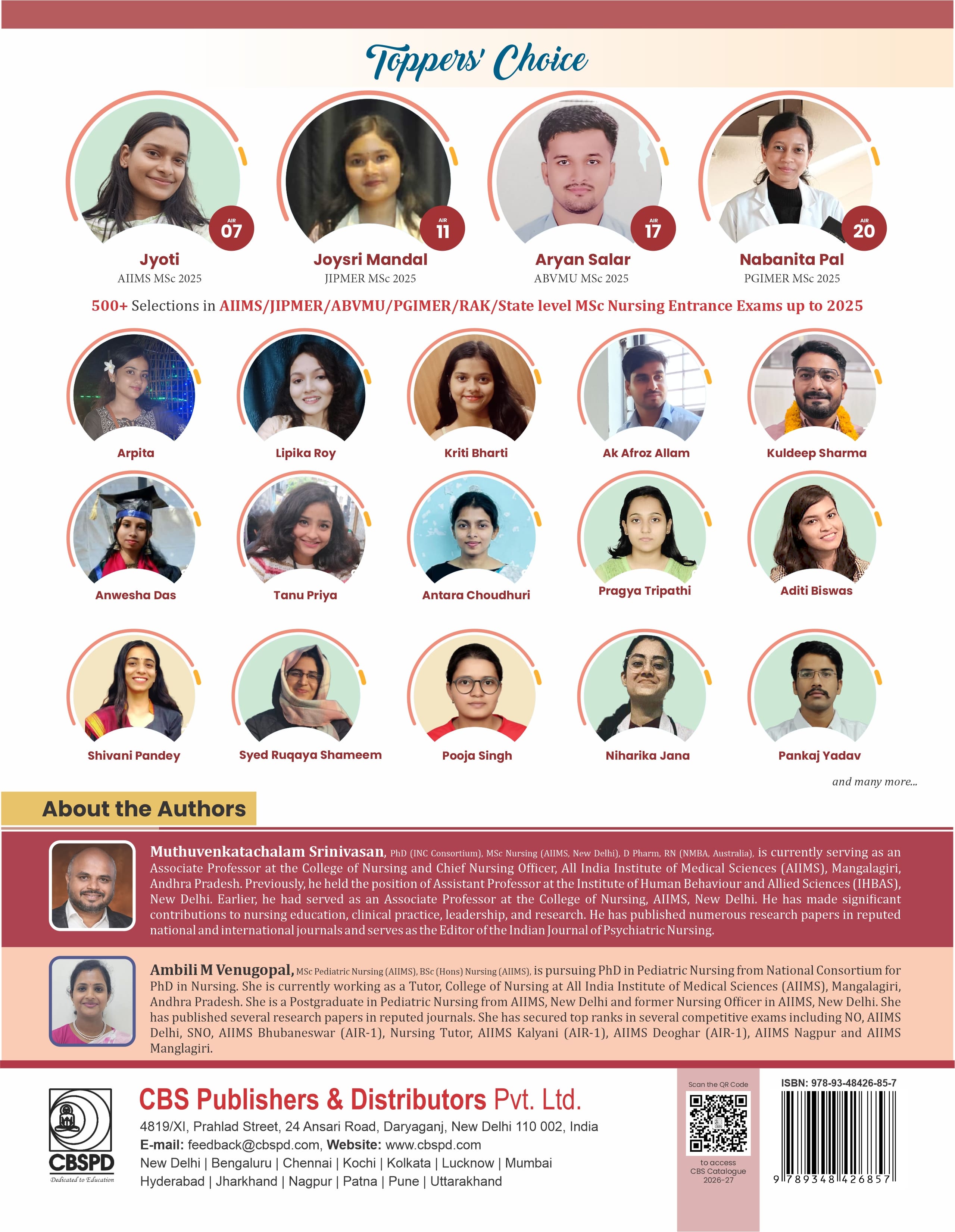 Target high msc nursing entrance