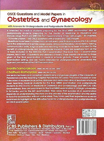 Osce questions and model papers in obstetrics and gynaecology