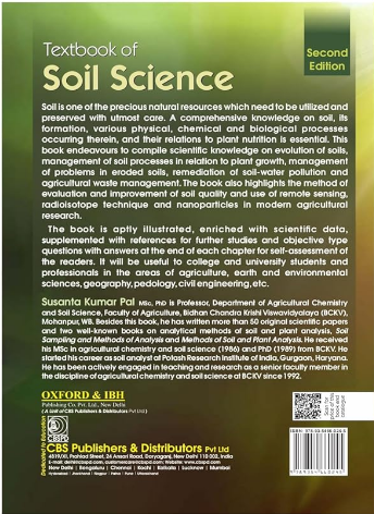 Textbook of soil science
