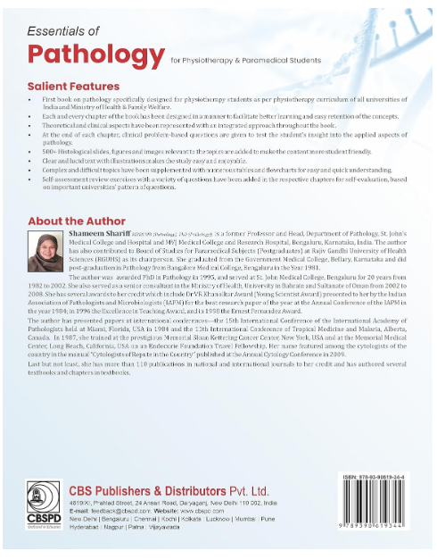 Essentials of pathology for physiotherapy & paramedical students