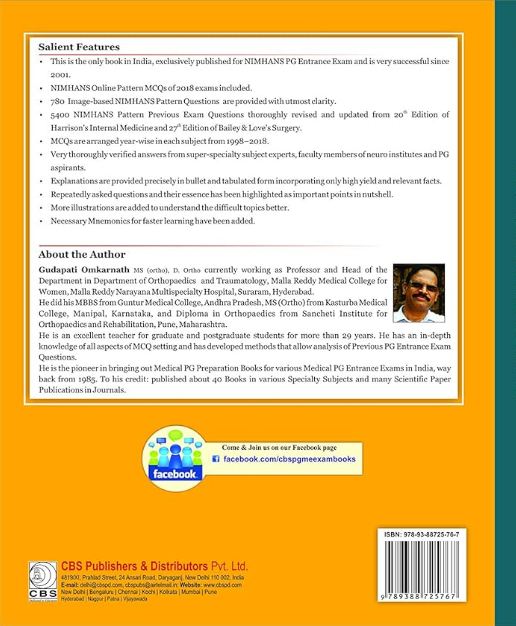 Neurosciences nimhans pg medical entrance test review