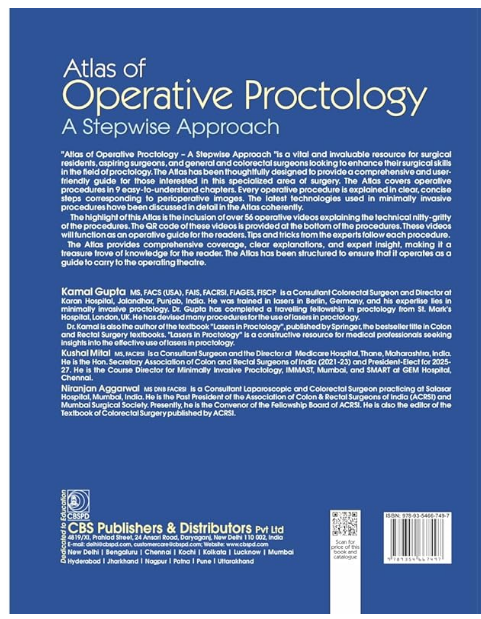 Atlas of operative proctology a stepwise approach