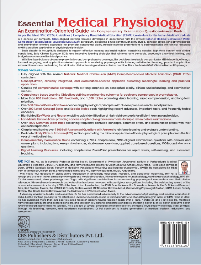 Essential medical physiology an examination–oriented guide  with complementary examination question –answer boo