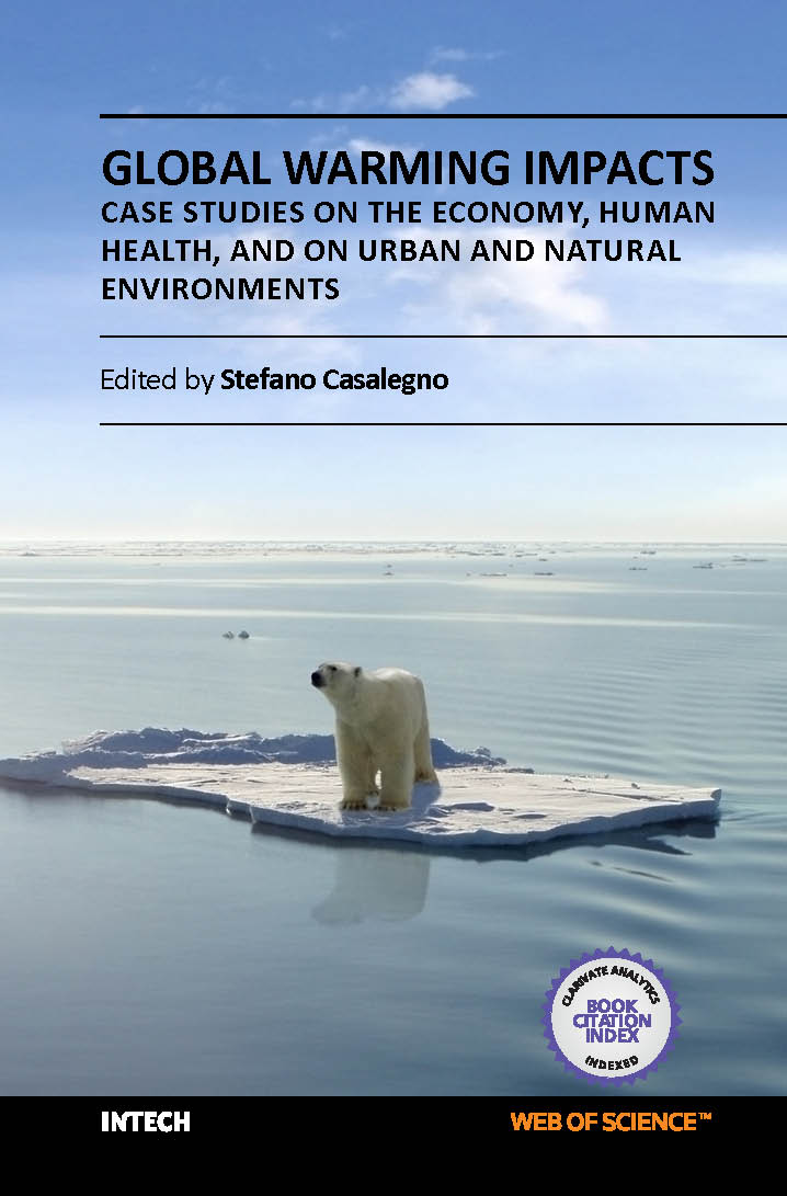 Global warming impacts case studies on the economy human health and on urban and natural environments (hb 2016)