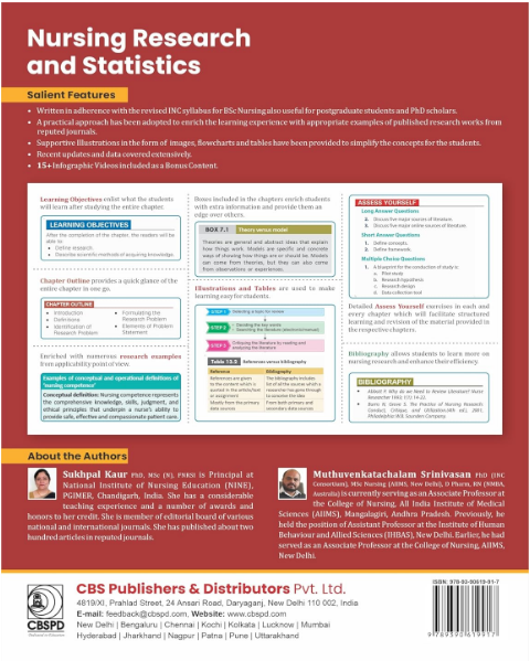 Nursing research and statistics