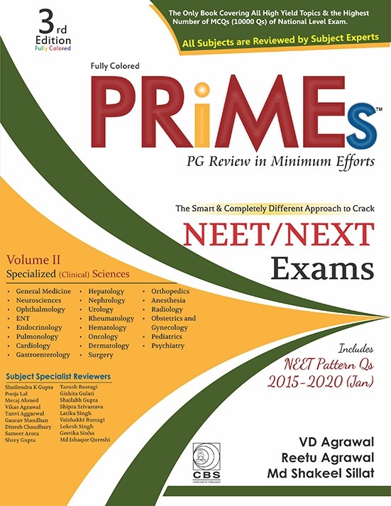 Primes : pg review in minimum efforts (volume. ii, specialized clinical sciences)